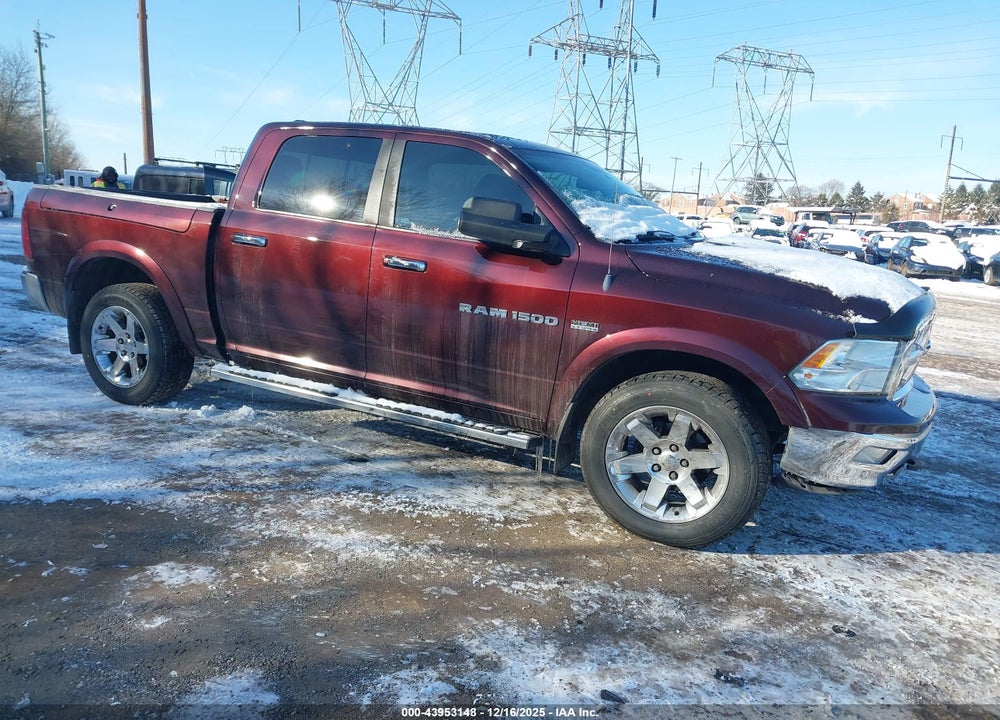 2012 RAM 1500 LAIE VIN: 1C6RD7NT2CS147749