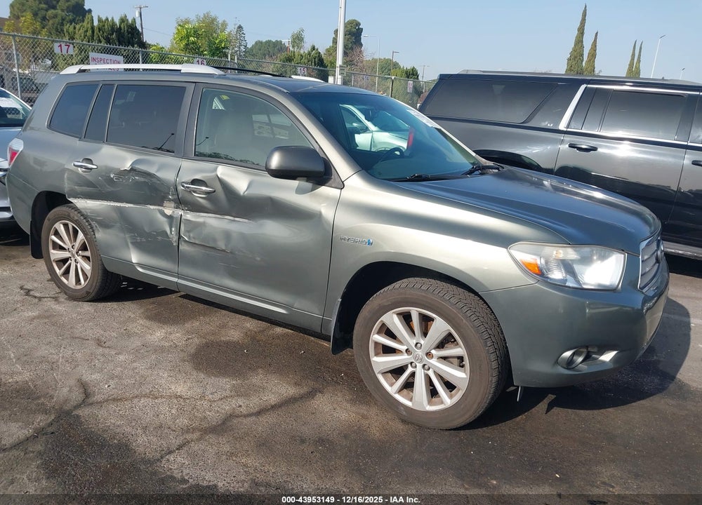 2008 TOYOTA HIGHLANDER HYBRID LIMITED VIN: JTEEW44AX82017916