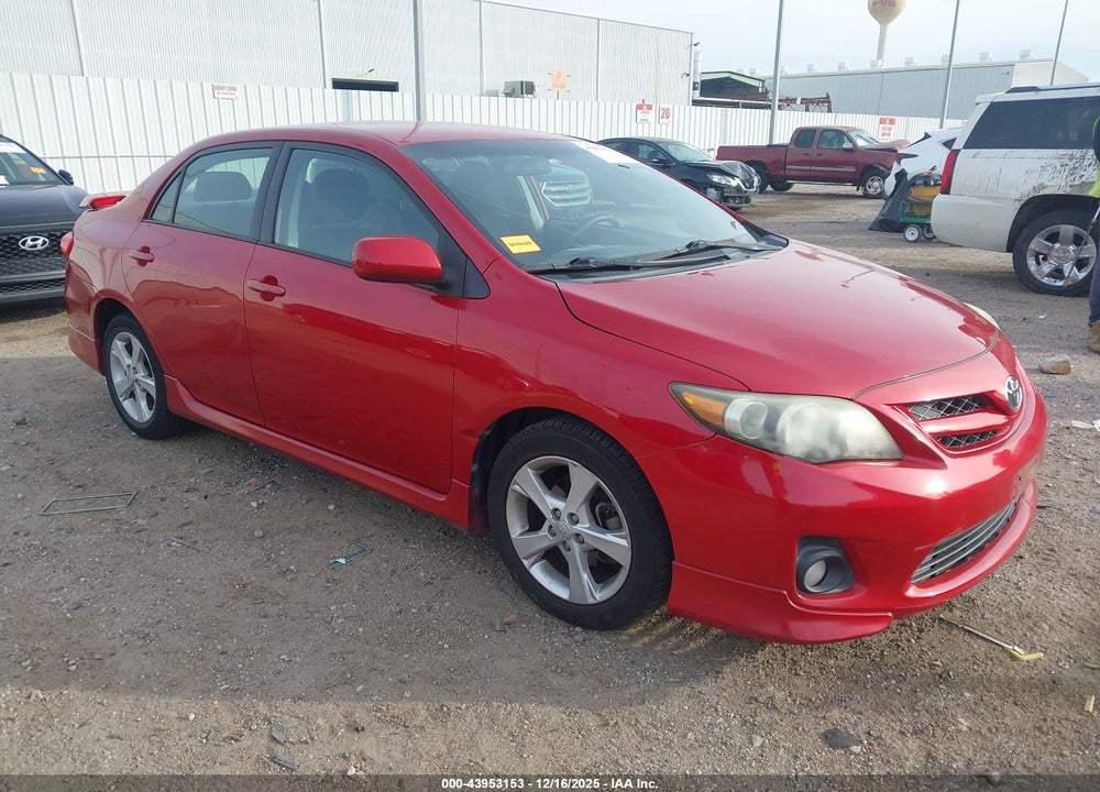2011 TOYOTA COROLLA S VIN: 2T1BU4EE9BC586053