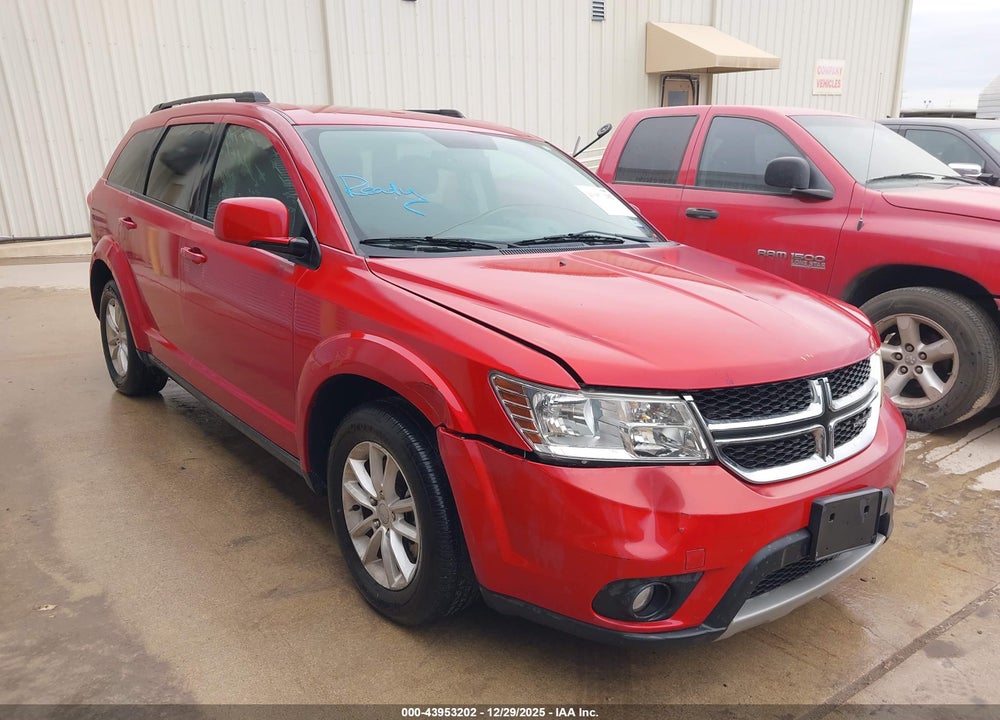 2016 DODGE JOURNEY SXT VIN: 3C4PDCBB1GT127520