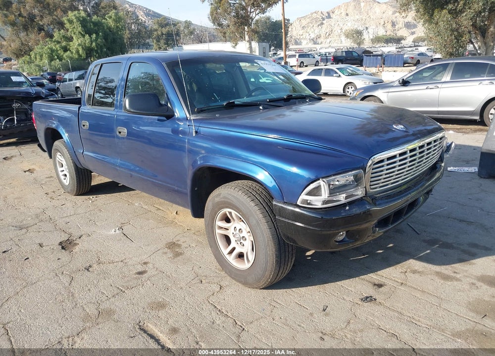 2004 DODGE DAKOTA SLT VIN: 1D7HL48N74S536770