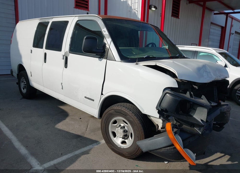 2006 CHEVROLET EXPRESS WORK VAN VIN: 1GCGG25V061180187