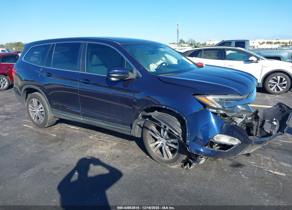 2018 HONDA PILOT EX-L VIN: 5FNYF6H50JB071903