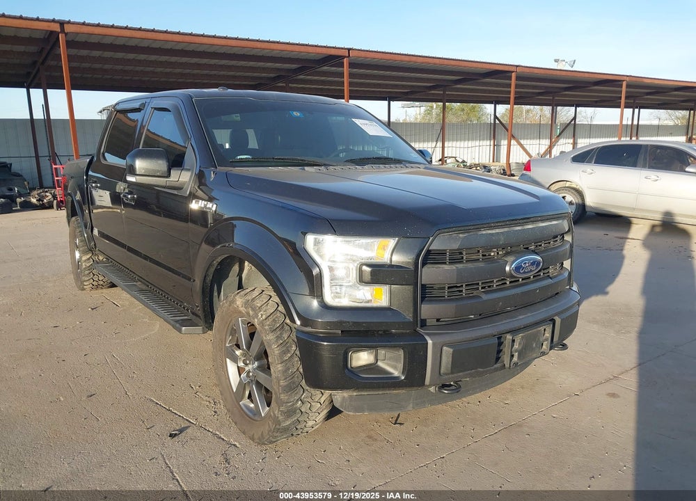 2015 FORD F-150 LARIAT VIN: 1FTEW1EF9FKE70192
