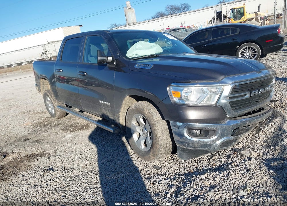 2021 RAM 1500 BIG HORN  4X4 5'7 BOX VIN: 1C6SRFFTXMN800923