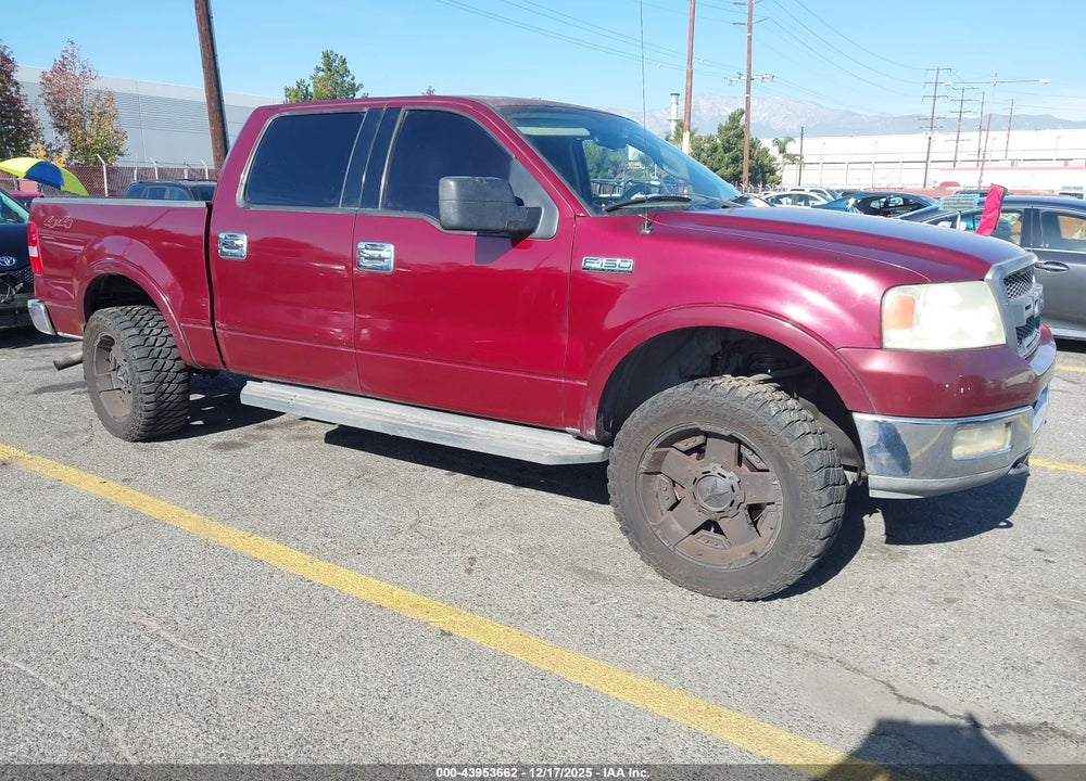 2004 FORD F-150 FX4/LARIAT/XLT VIN: 1FTPW14544KA58020