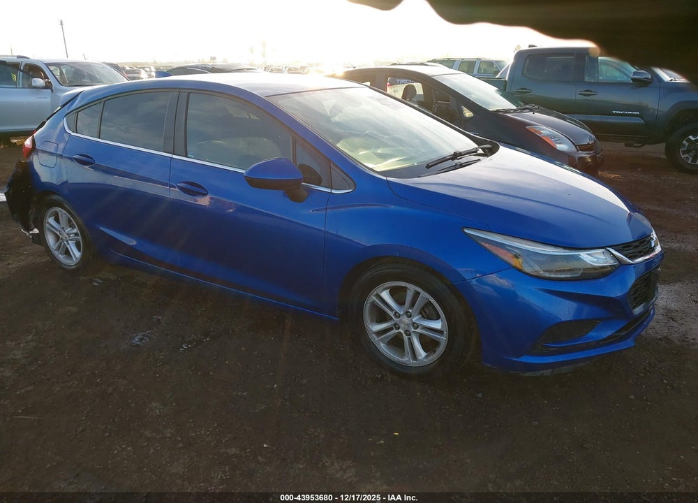 2018 CHEVROLET CRUZE LT AUTO VIN: 3G1BE6SM1JS655266