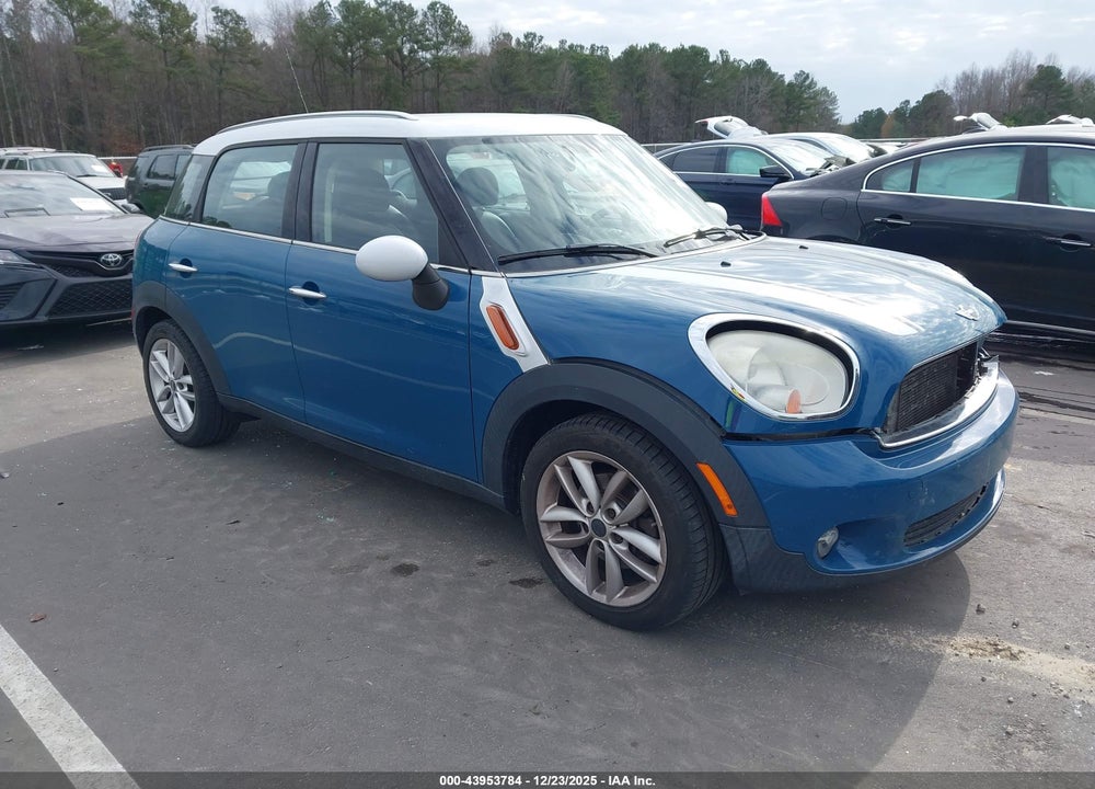 2011 MINI COOPER COUNTRYMAN VIN: WMWZB3C57BWH94988