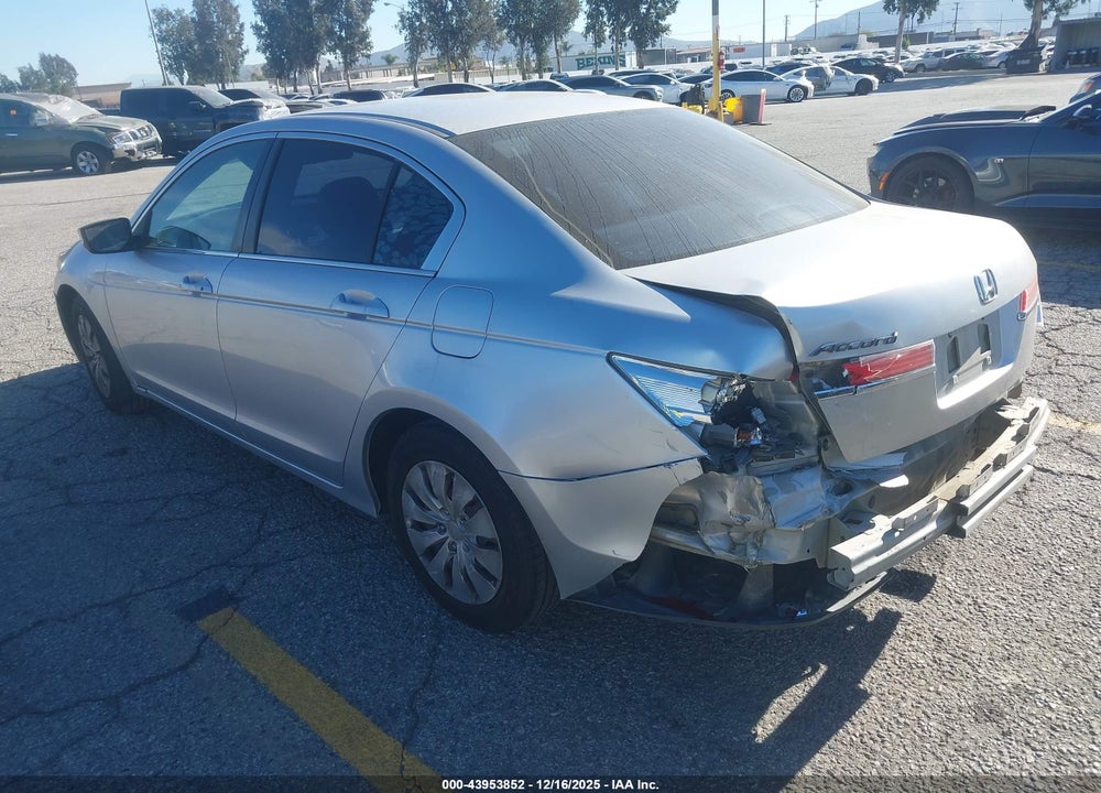2011 HONDA ACCORD 2.4 LX VIN: 1HGCP2F31BA020505