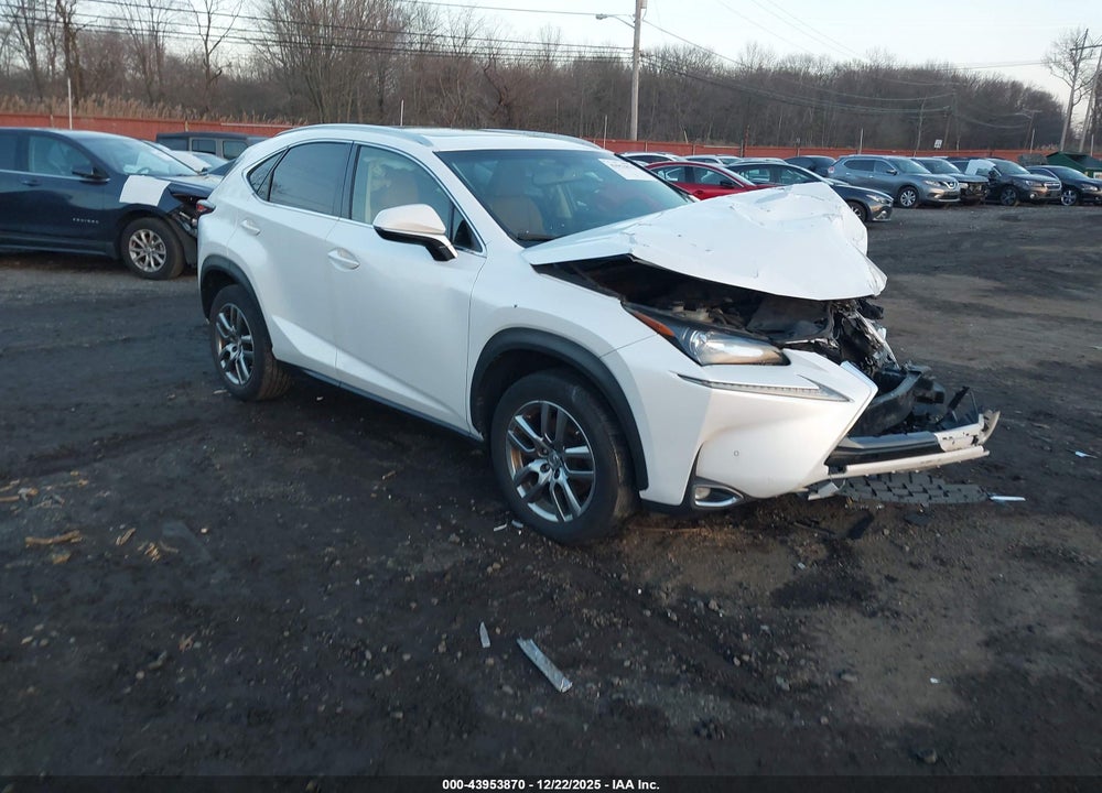 2016 LEXUS NX 200T VIN: JTJBARBZ2G2093380