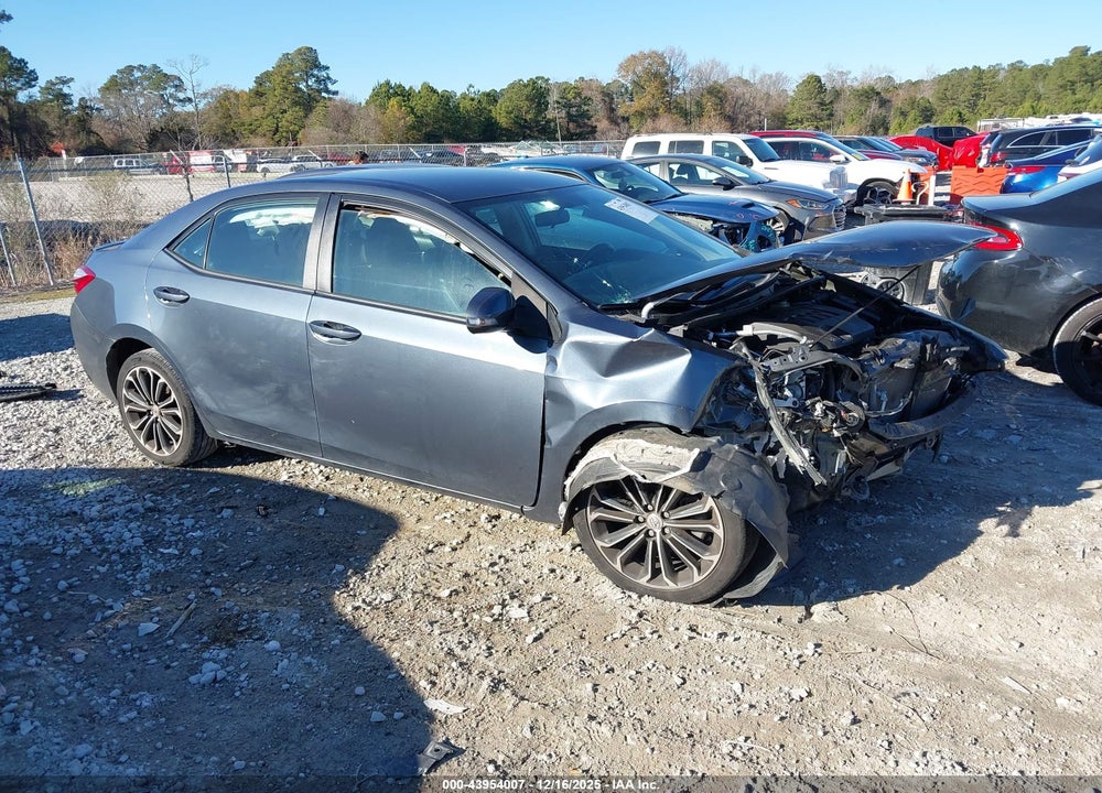 2015 TOYOTA COROLLA S PLUS VIN: 2T1BURHE0FC470013