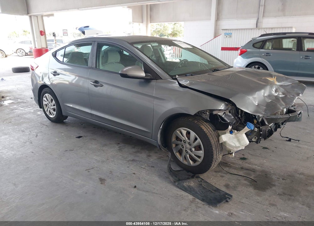 2017 HYUNDAI ELANTRA SE VIN: KMHD74LFXHU361353