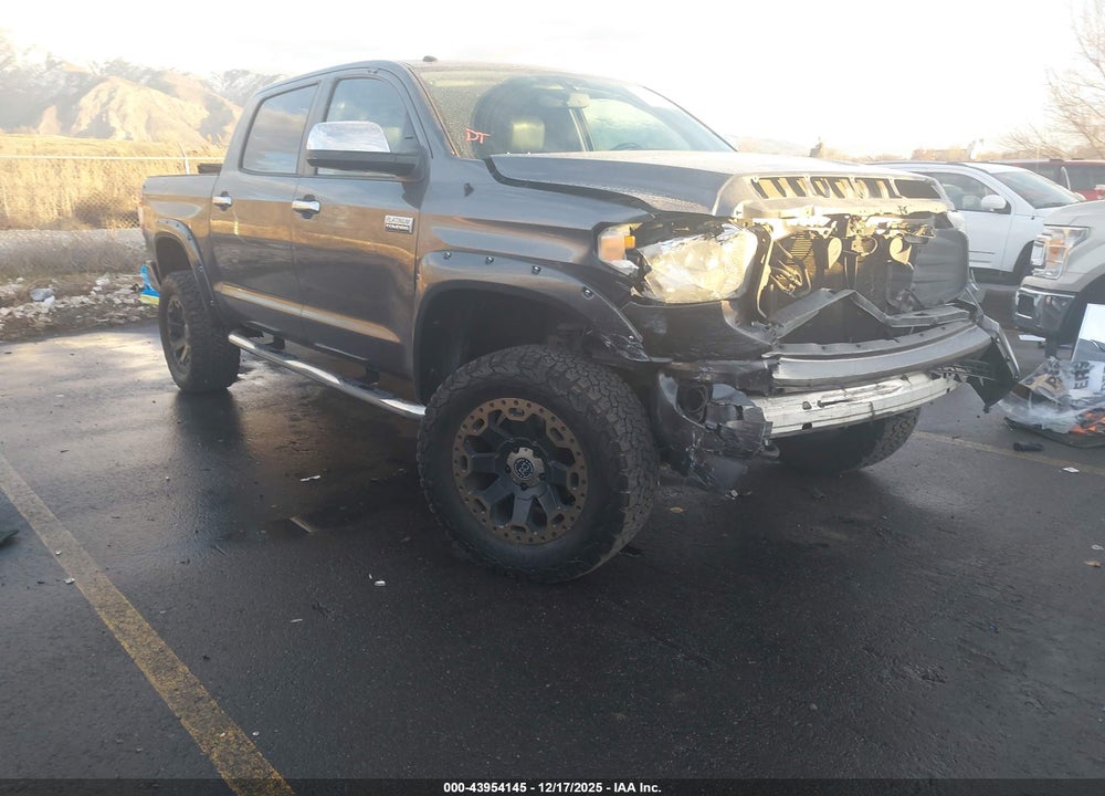 2014 TOYOTA TUNDRA PLATINUM 5.7L V8 VIN: 5TFAW5F12EX379291