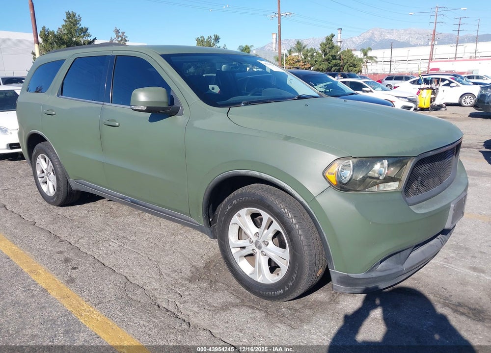 2011 DODGE DURANGO CREW VIN: 1D4RD4GG7BC720275