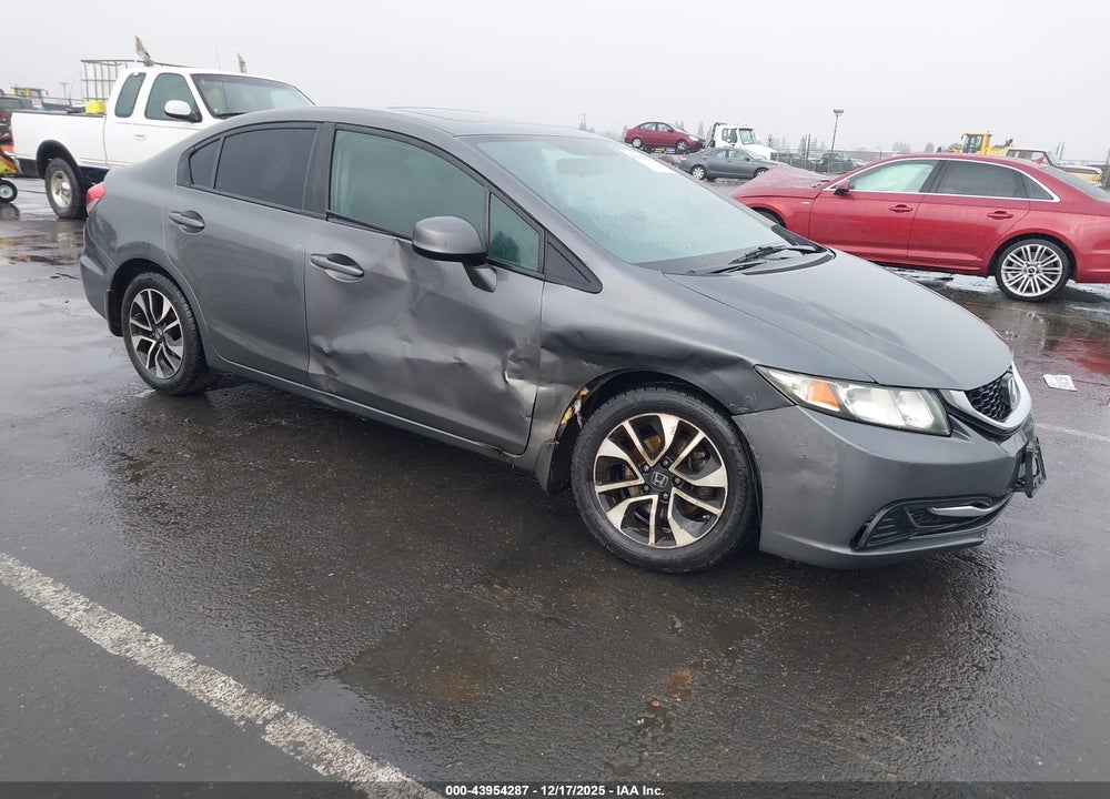 2013 HONDA CIVIC EX VIN: 19XFB2F87DE247462