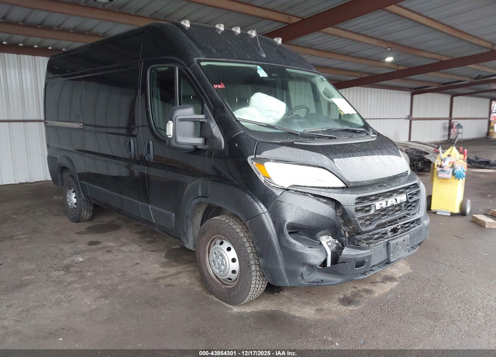 2023 RAM PROMASTER 2500 HIGH ROOF 136 WB VIN: 3C6LRVCG1PE529524