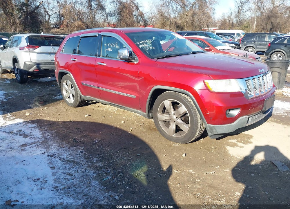 2012 JEEP GRAND CHEROKEE OVERLAND VIN: 1C4RJFCT2CC179920
