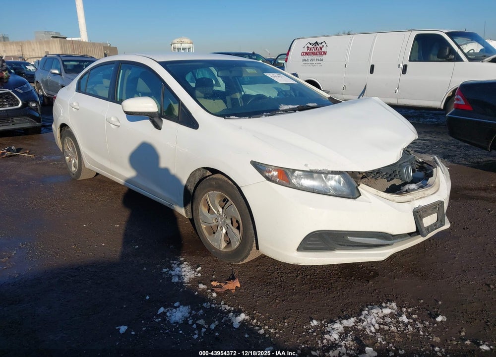2015 HONDA CIVIC LX VIN: 19XFB2F53FE292441