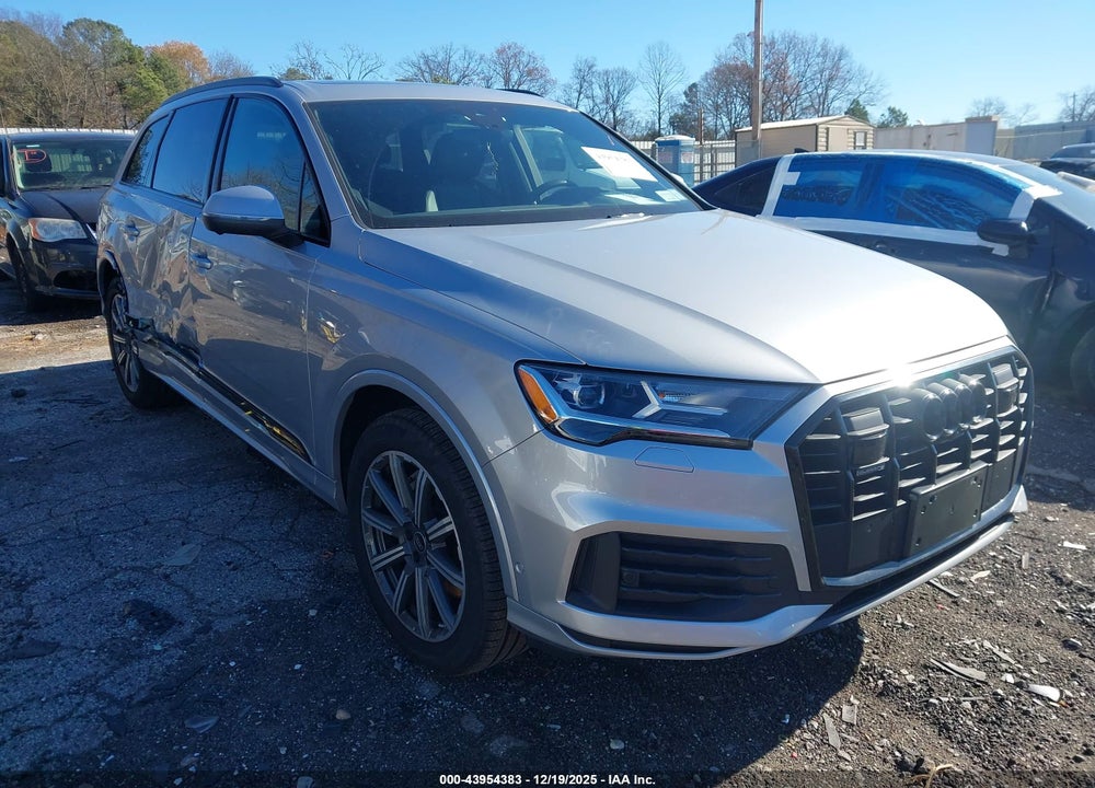 2022 AUDI Q7 PREMIUM PLUS 45 TFSI QUATTRO TIPTRONIC VIN: WA1LJBF77ND016006