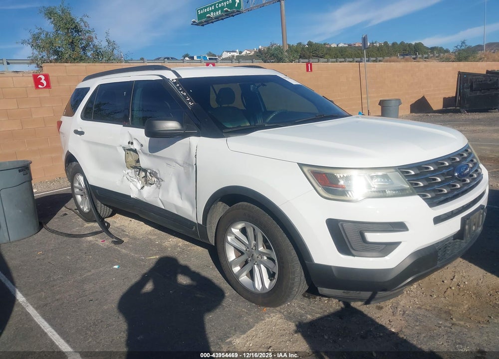 2016 FORD EXPLORER VIN: 1FM5K7B8XGGA56858