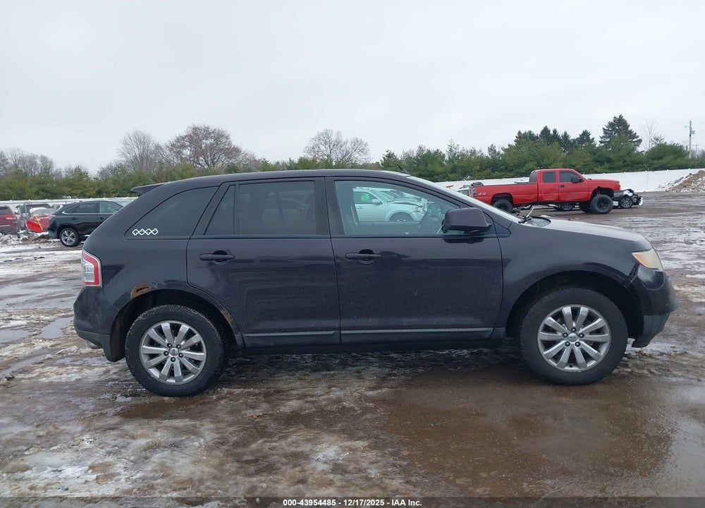 2007 FORD EDGE SEL VIN: 2FMDK38C27BB30152
