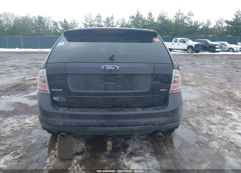 2007 FORD EDGE SEL VIN: 2FMDK38C27BB30152