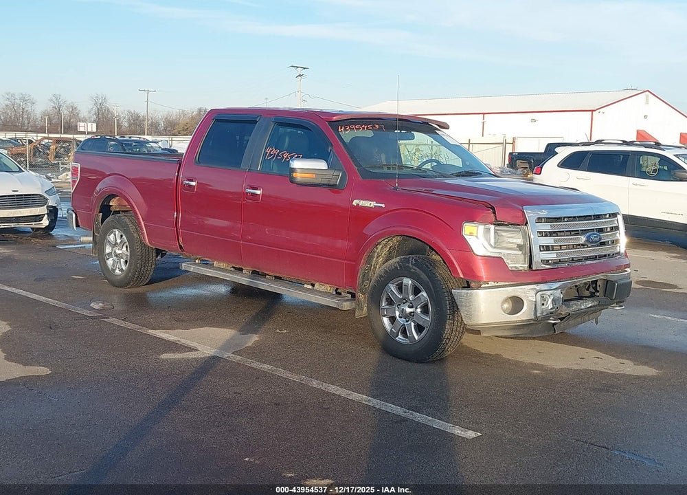 2014 FORD F-150 LARIAT VIN: 1FTFW1EF9EFB97895