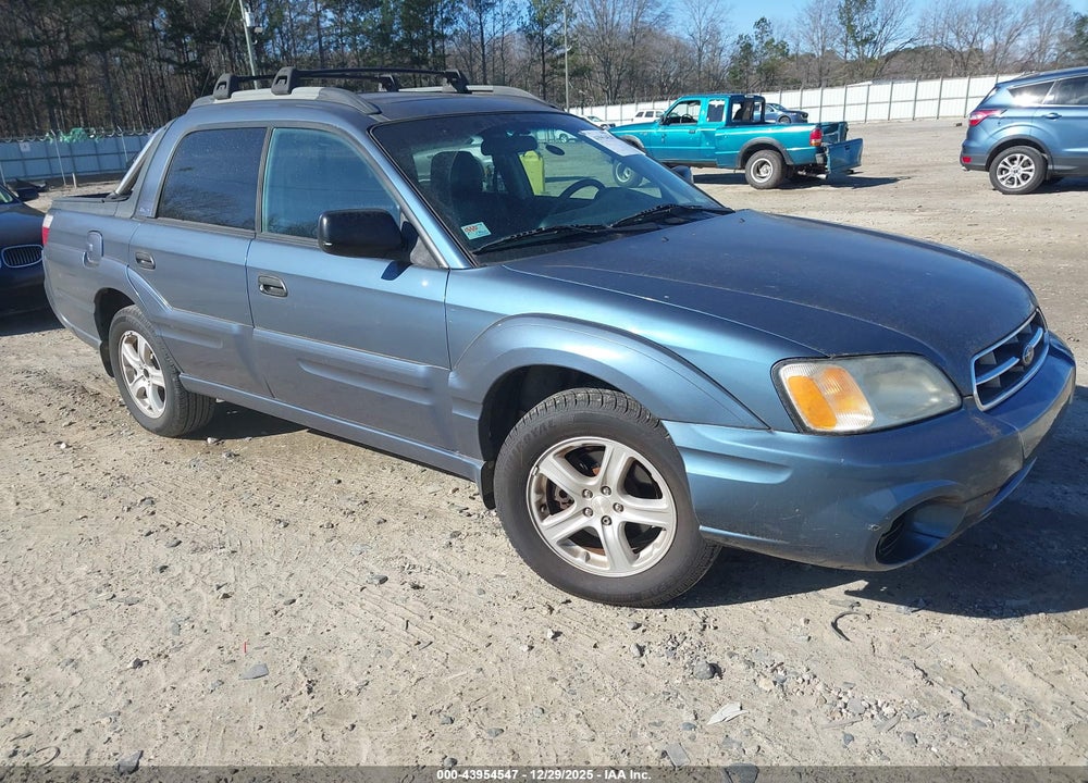 2005 SUBARU BAJA SPORT VIN: 4S4BT62C657103489