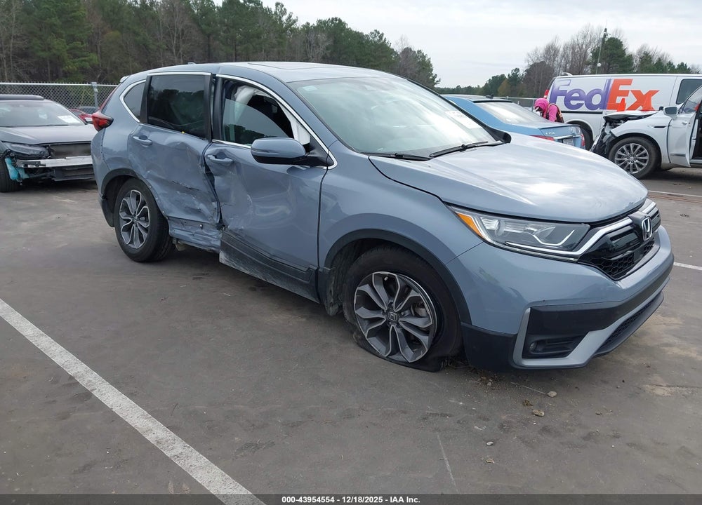 2022 HONDA CR-V 2WD EX-L VIN: 5J6RW1H83NA014007