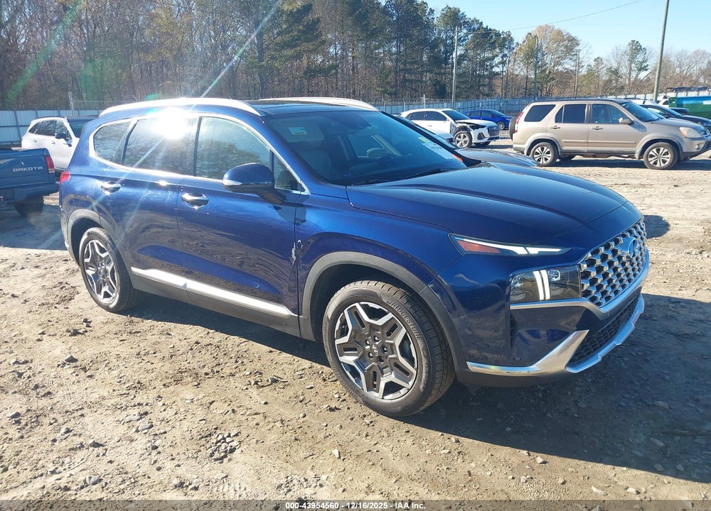 2022 HYUNDAI SANTA FE LIMITED VIN: 5NMS44AL3NH466624