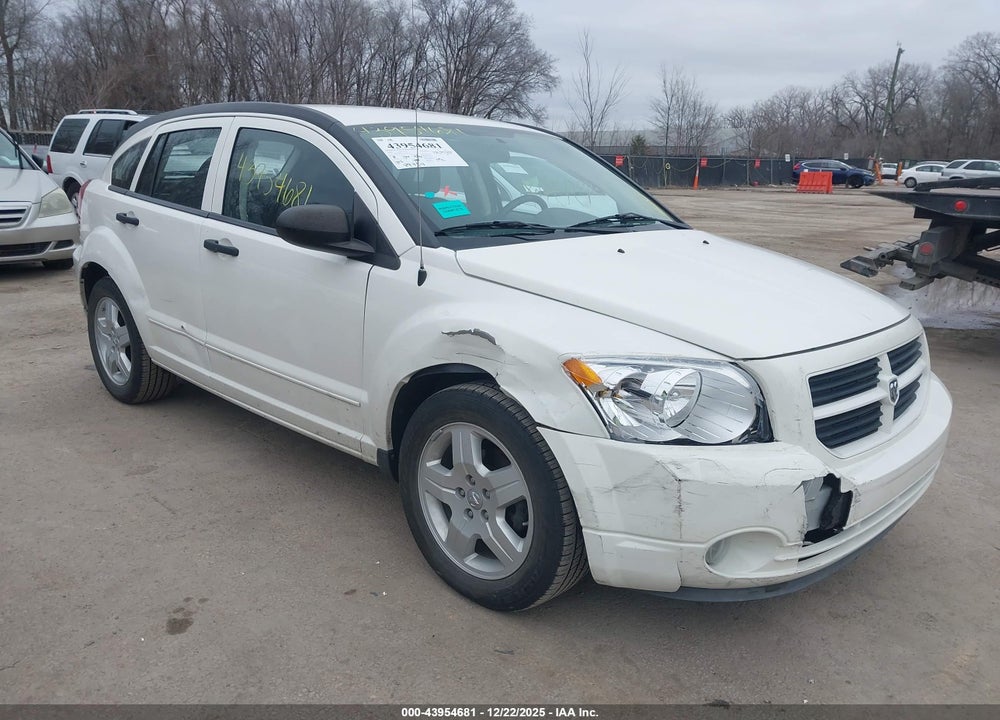 2008 DODGE CALIBER SXT VIN: 1B3HB48B78D797427