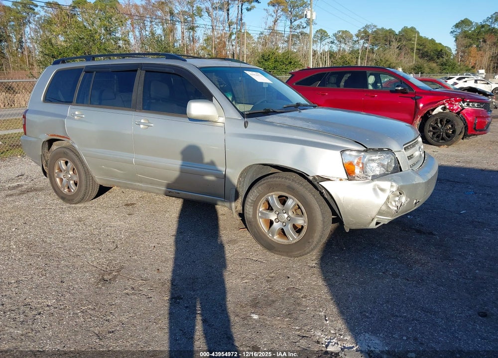 2006 TOYOTA HIGHLANDER V6 VIN: JTEDP21A560114841