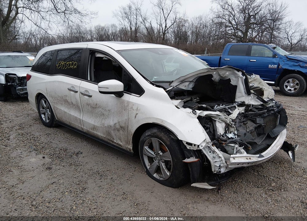 2020 HONDA ODYSSEY EX-L/EX-L W/NAVI   RES VIN: 5FNRL6H7XLB009040