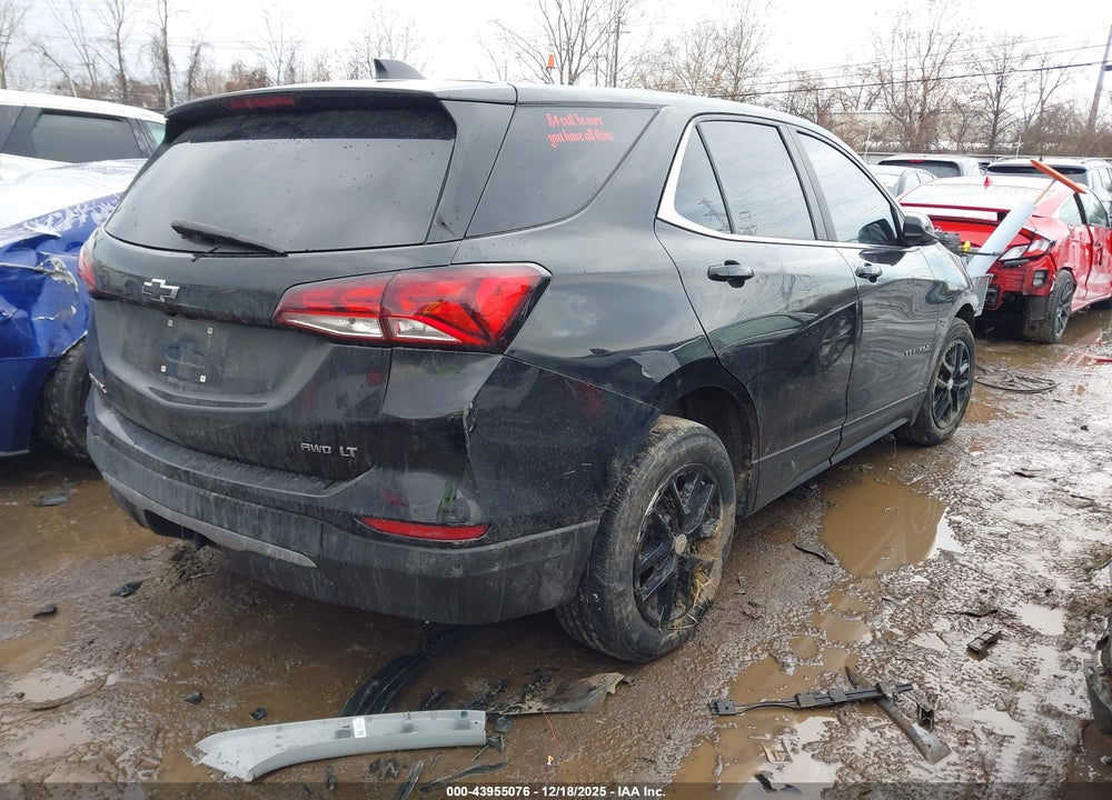 2022 CHEVROLET EQUINOX AWD LT VIN: 3GNAXUEV1NL151667