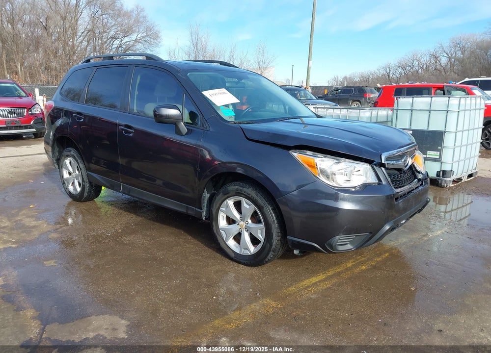 2015 SUBARU FORESTER 2.5I PREMIUM VIN: JF2SJADC9FH414597