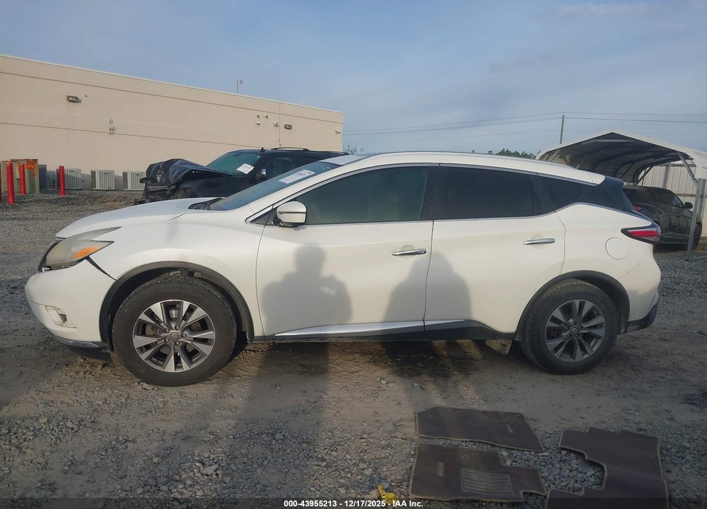 2016 NISSAN MURANO SL VIN: 5N1AZ2MG5GN103565