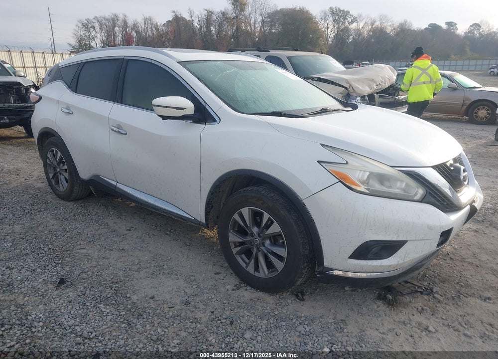 2016 NISSAN MURANO SL VIN: 5N1AZ2MG5GN103565