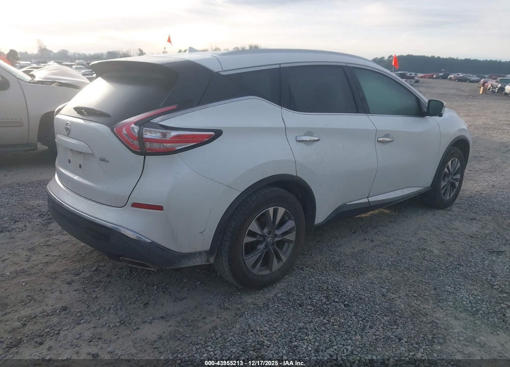 2016 NISSAN MURANO SL VIN: 5N1AZ2MG5GN103565