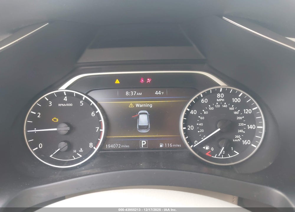 2016 NISSAN MURANO SL VIN: 5N1AZ2MG5GN103565