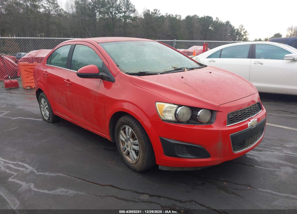 2012 CHEVROLET SONIC 2LT VIN: 1G1JC5SHXC4105159