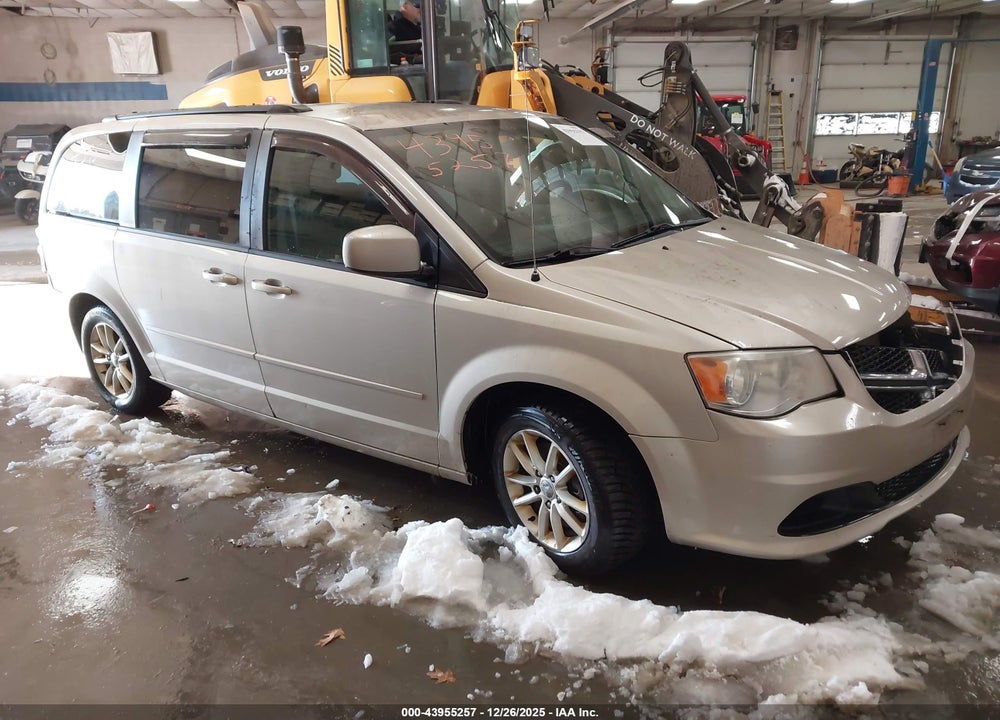 2013 DODGE GRAND CARAVAN SXT VIN: 2C4RDGCG8DR800490