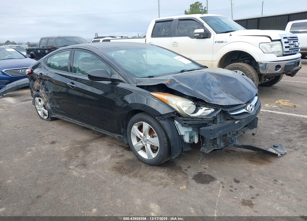 2013 HYUNDAI ELANTRA GLS VIN: 5NPDH4AE3DH282624