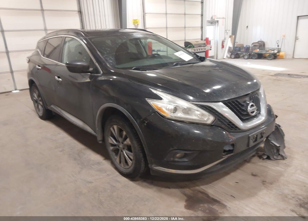 2016 NISSAN MURANO PLATINUM/S/SL/SV VIN: 5N1AZ2MH9GN107000