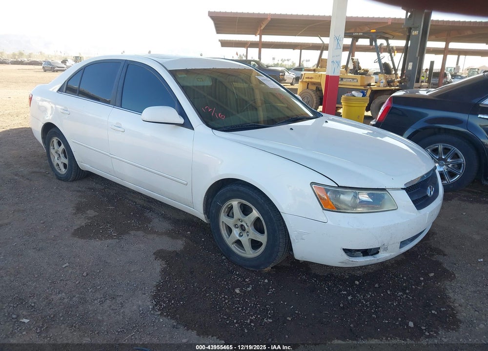 2006 HYUNDAI SONATA GLS V6/LX V6 VIN: 5NPEU46F06H141126