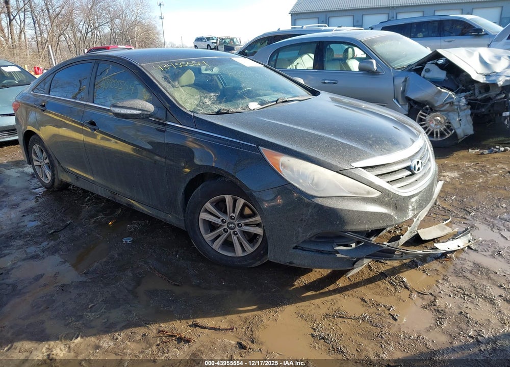 2014 HYUNDAI SONATA GLS VIN: 5NPEB4AC0EH816197