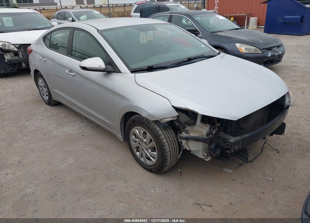2019 HYUNDAI ELANTRA SE VIN: KMHD74LF8KU851071