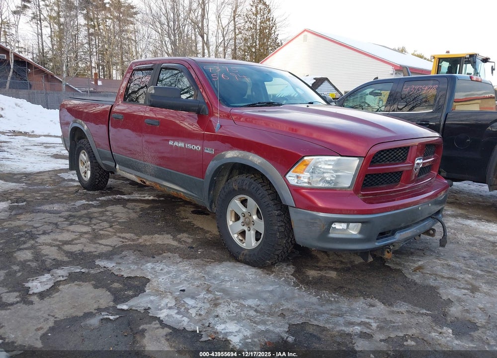 2012 RAM 1500 SLT VIN: 1C6RD7GT9CS214859