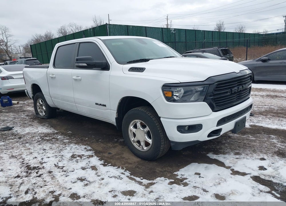 2021 RAM 1500 BIG HORN  4X4 5'7 BOX VIN: 1C6SRFFTXMN531211