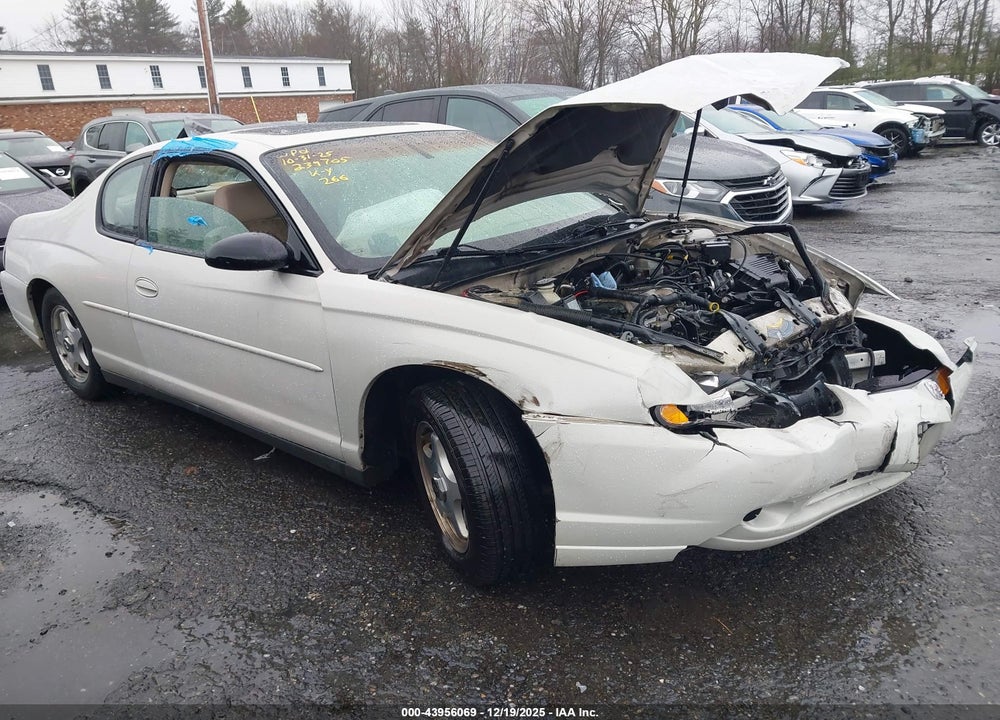 2004 CHEVROLET MONTE CARLO LS VIN: 2G1WW12E949109570