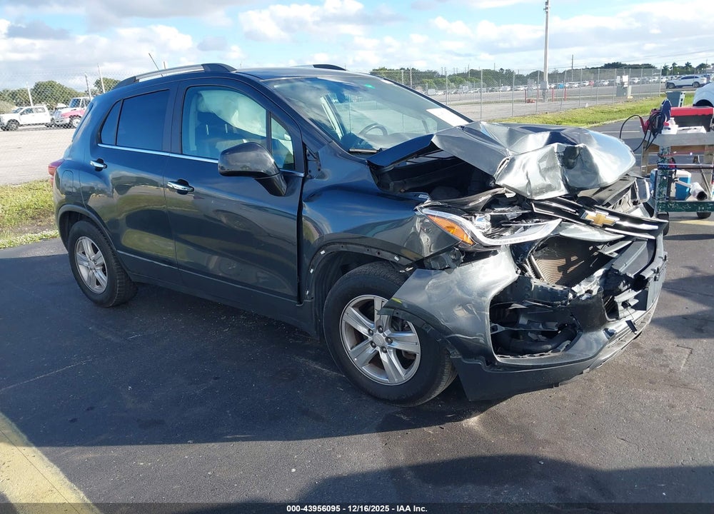 2017 CHEVROLET TRAX LT VIN: 3GNCJLSB7HL284095